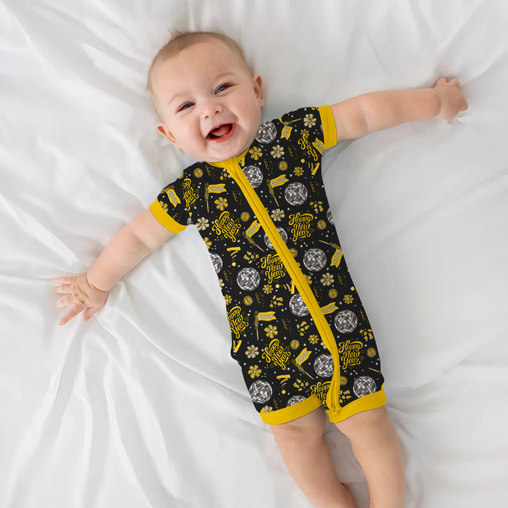 Disco New Years Eve Shorty Zipp