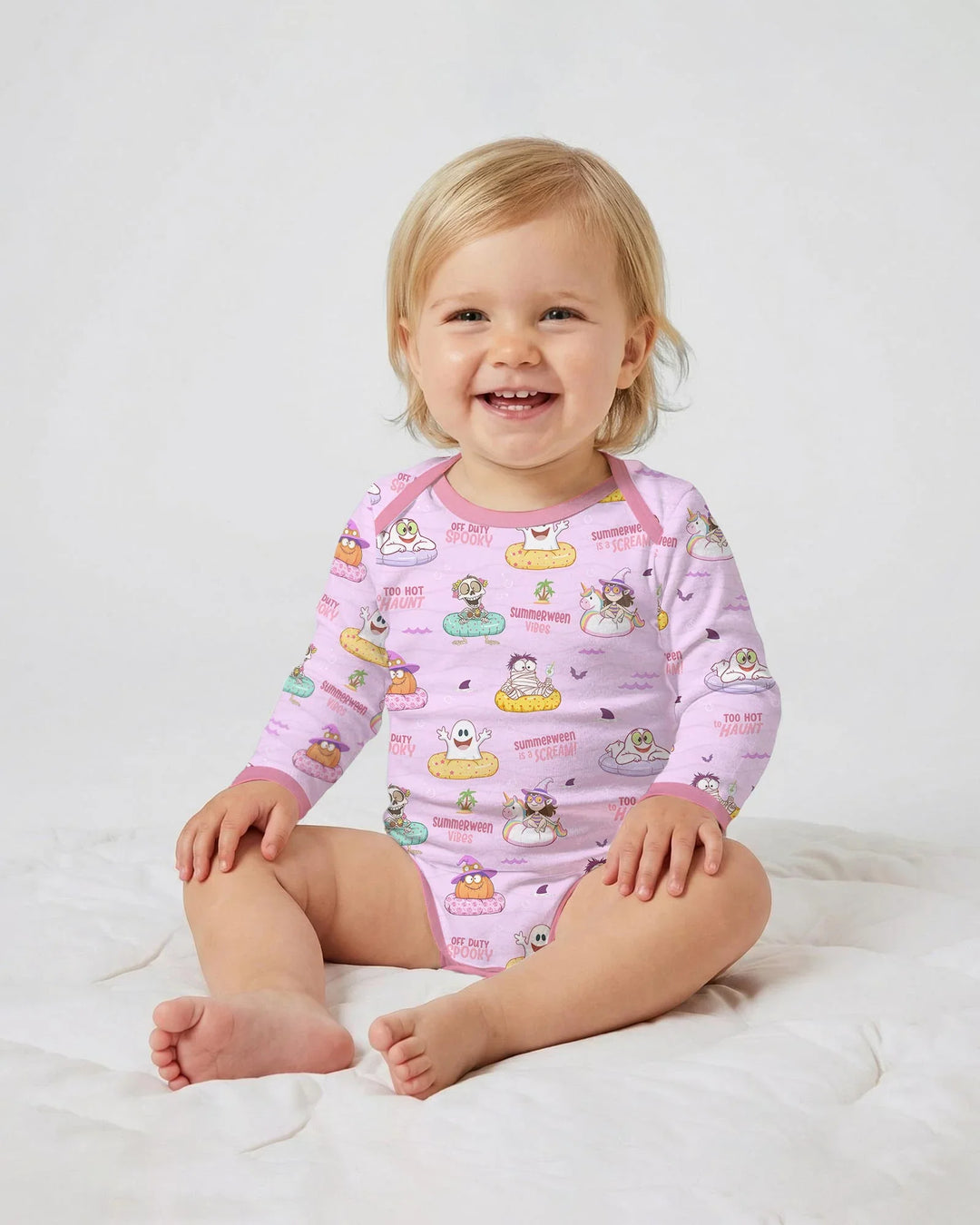 Summerween Cartoon Bamboo Bodysuit