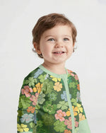 Lucky 4 Leaf Clover Bamboo Convertible Zippy