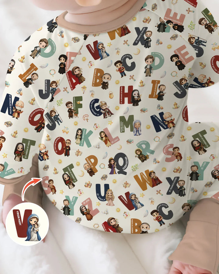 Catholic Saint ABCs Convertible Zippy