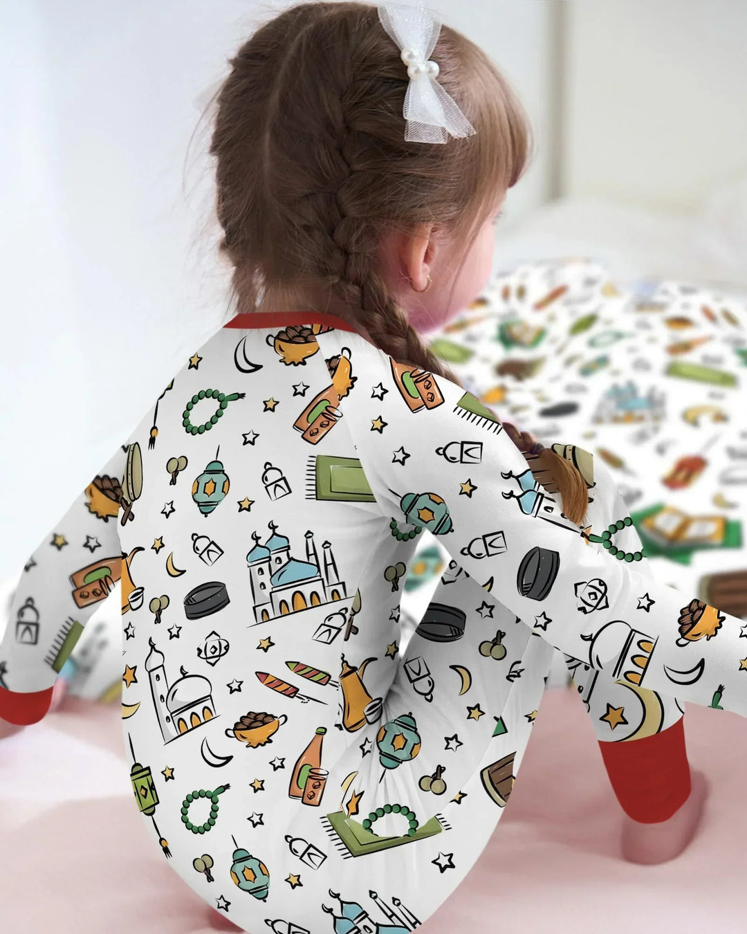 Gerippte Babykleidung mit individuellem Foto - Weich &amp; Skizzenhaft