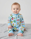 Gerippte Babykleidung mit individuellem Foto - Weich &amp; Skizzenhaft