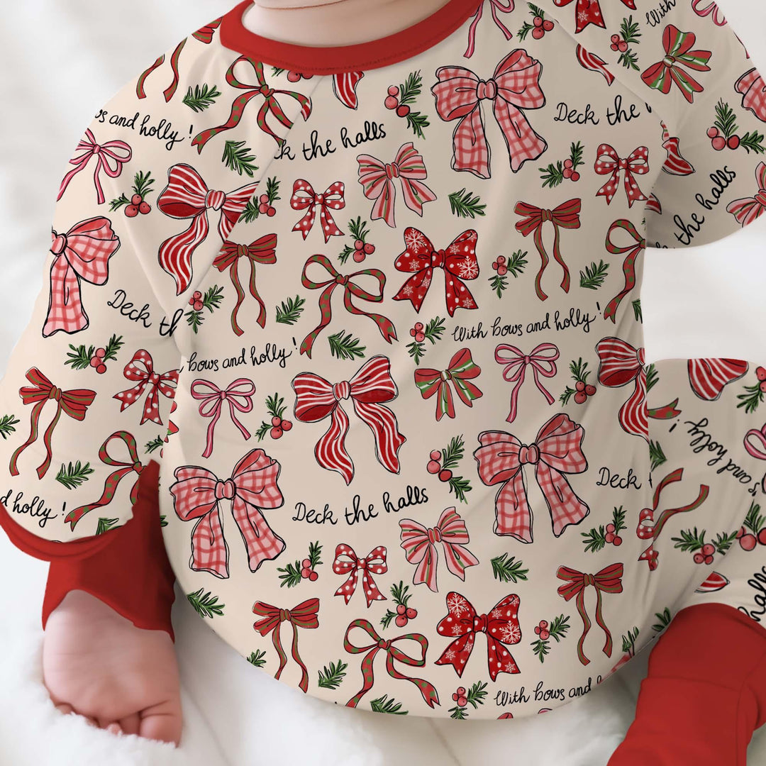 Coquette Christmas Bows Convertible Zippy