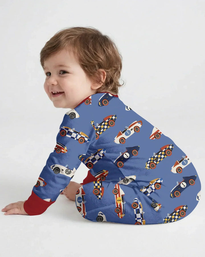 Gerippte Babykleidung mit individuellem Foto - Weich &amp; Skizzenhaft