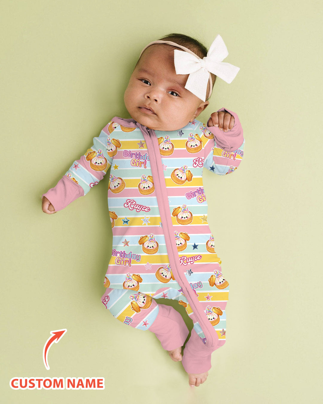 Gerippte Babykleidung mit individuellem Foto - Weich &amp; Skizzenhaft