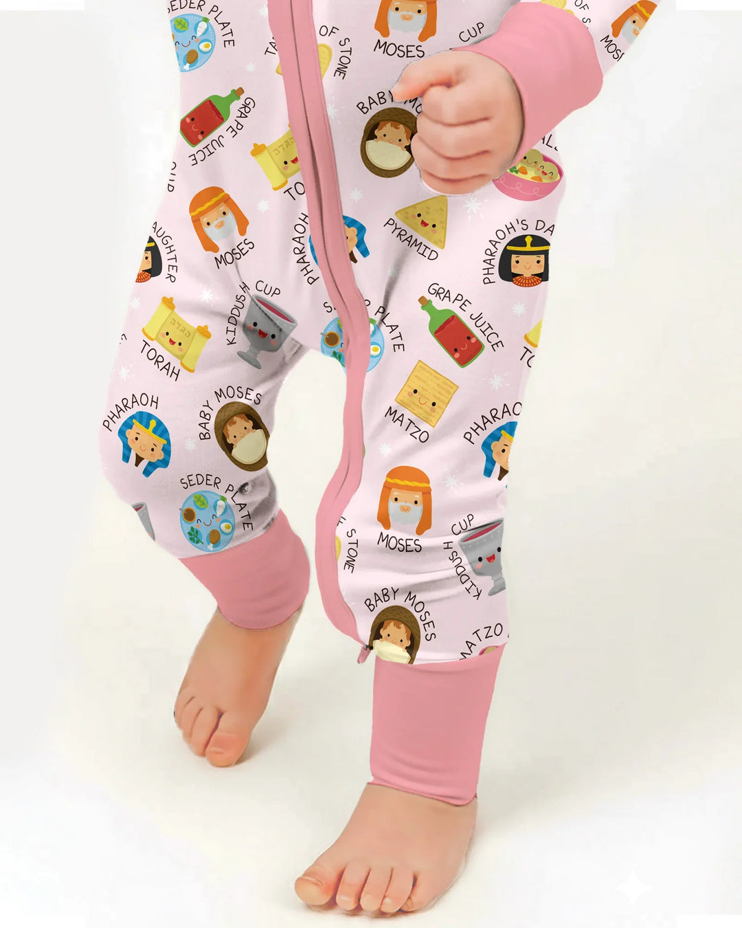 Cute Passover Characters Convertible Zippy