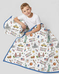 Vorlage Quilt Decke