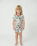 Ramadan Blessings Family Matching Bamboo Two Piece Short Sleeve Shorts Pajama Set