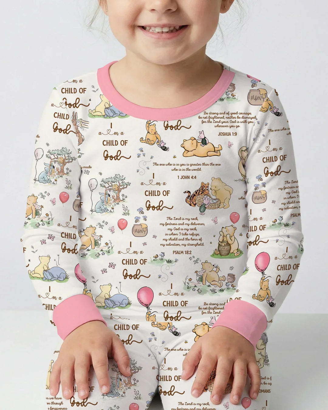 Child of God Whimsy Woodland Two Piece Long Sleeve Pajama Set