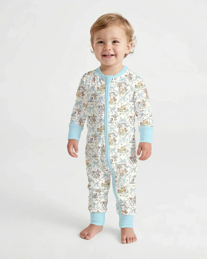 Spring Meadow Friends Bamboo Convertible Zippy