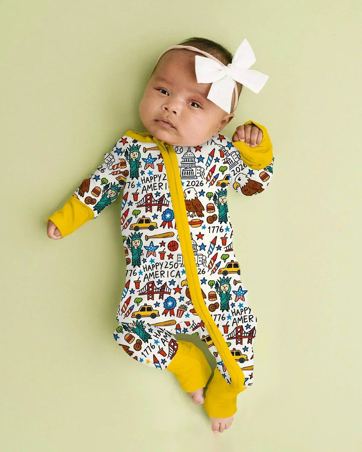 Doodle America 250th Anniversary Family Convertible Zippy