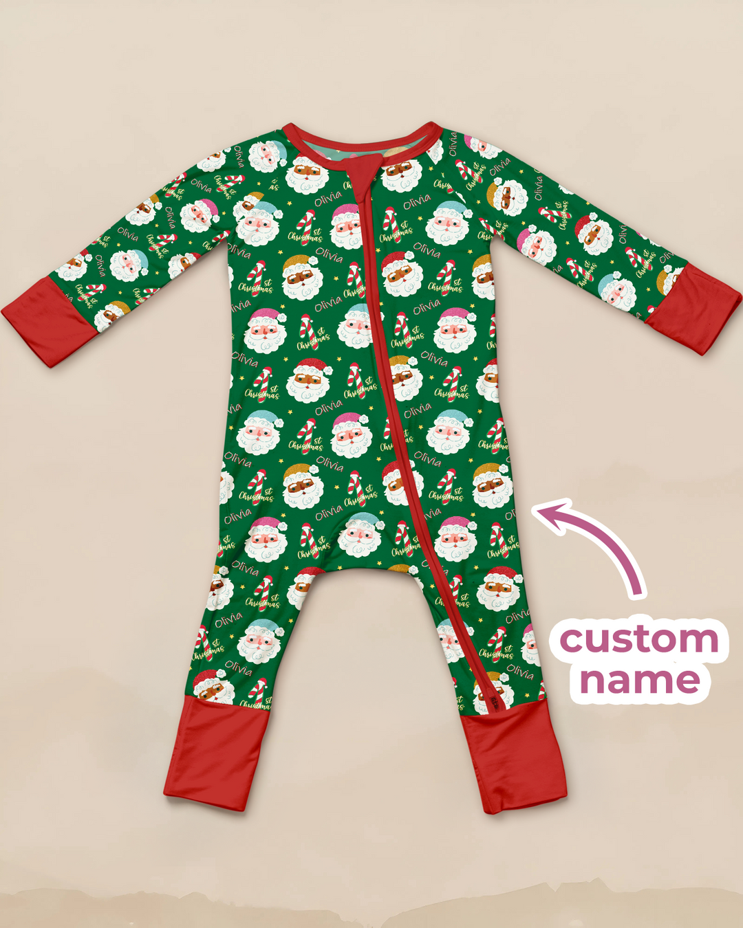 Personalized 1st Christmas Convertible Zippy