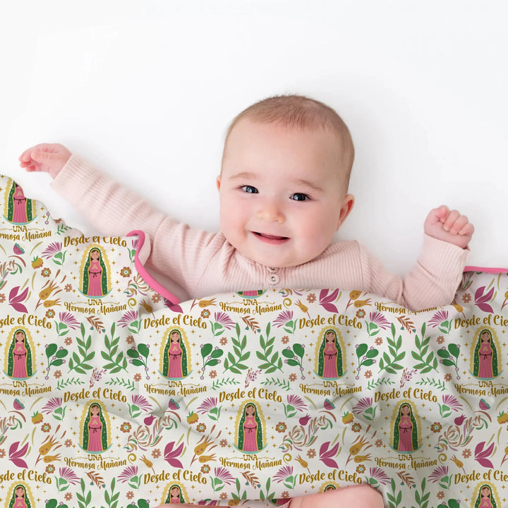 Our Lady of Guadalupe Virgin Mary Custom Toddler Blanket