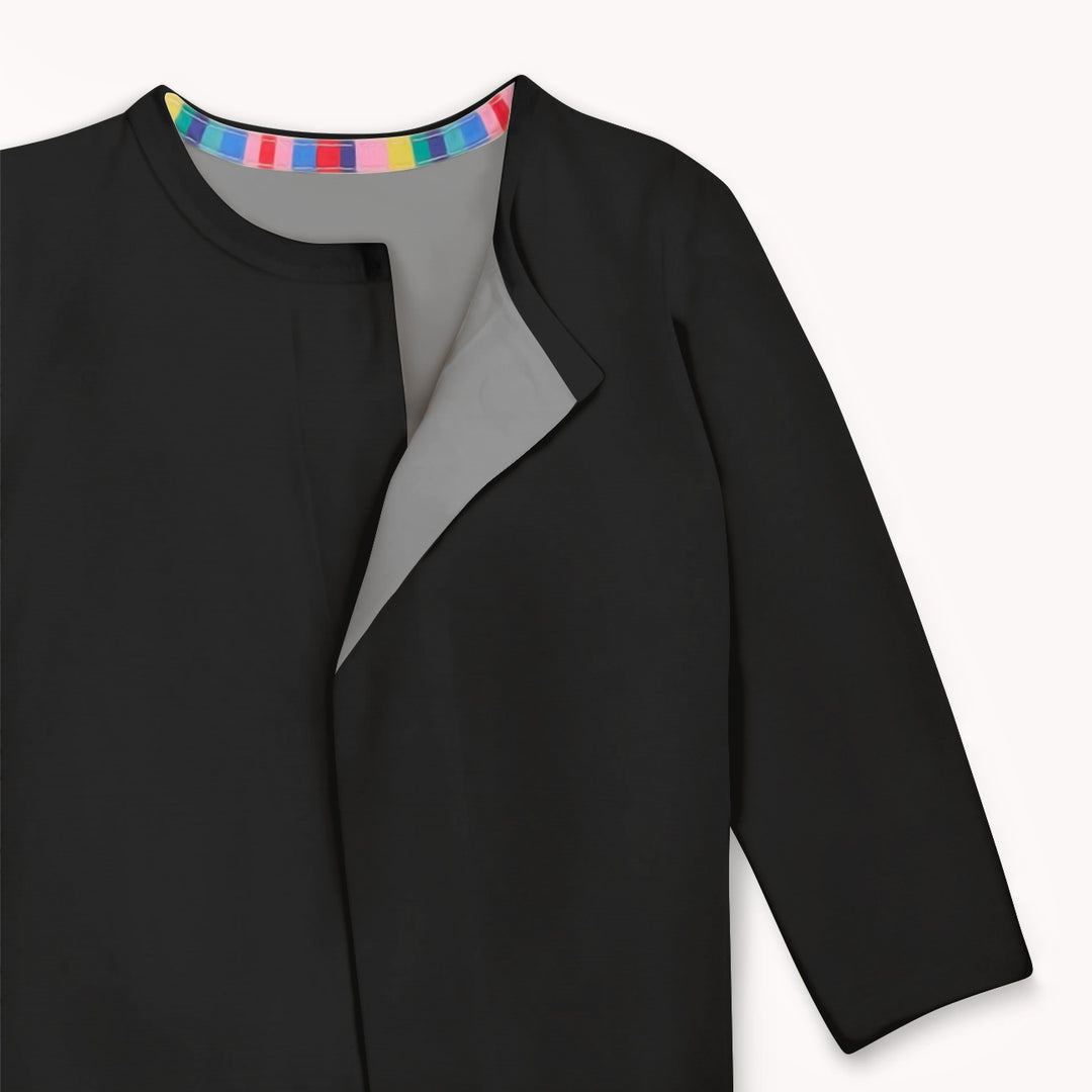 Midnight Magnetic Footie Romper
