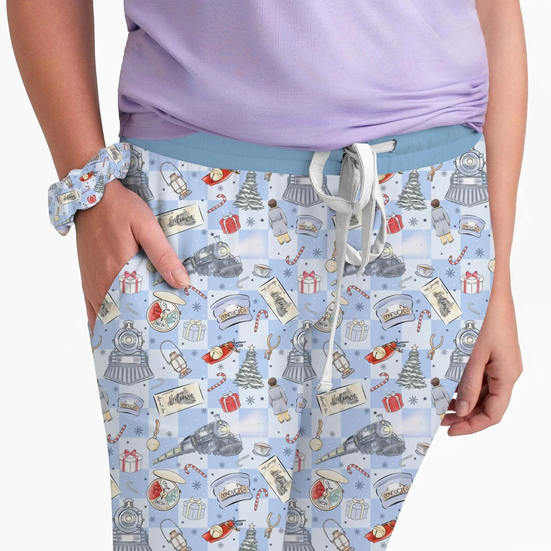 Christmas Train Women Pajama Set