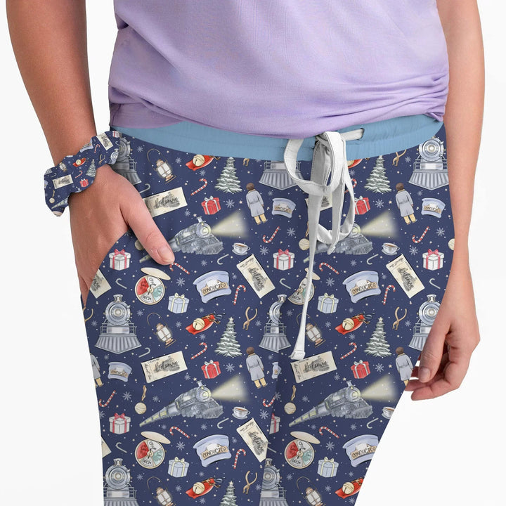 Christmas Train Women Pajama Set