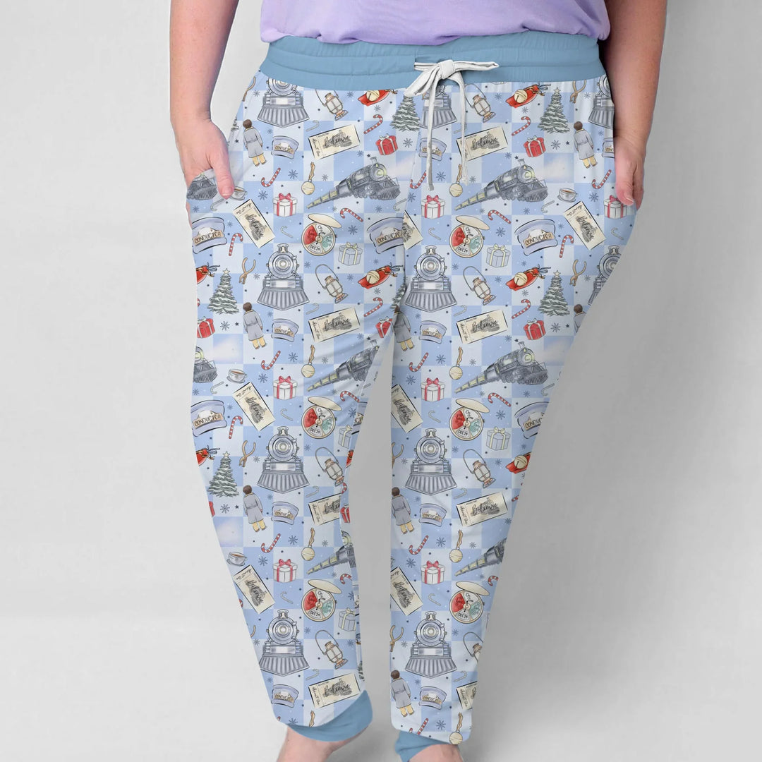 Christmas Train Women Pajama Set