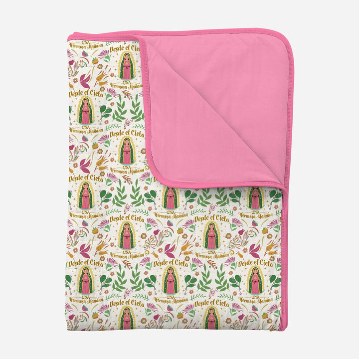 Our Lady of Guadalupe Virgin Mary Custom Toddler Blanket