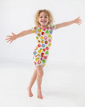 Juicy World Bamboo Two Piece Short Sleeve Shorts Pajama Set