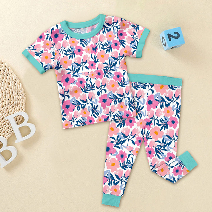 Floral Bamboo Outfit for Baby – Soft and Blooming