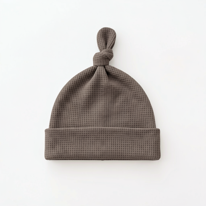 Waffle Bamboo Knotted Hat