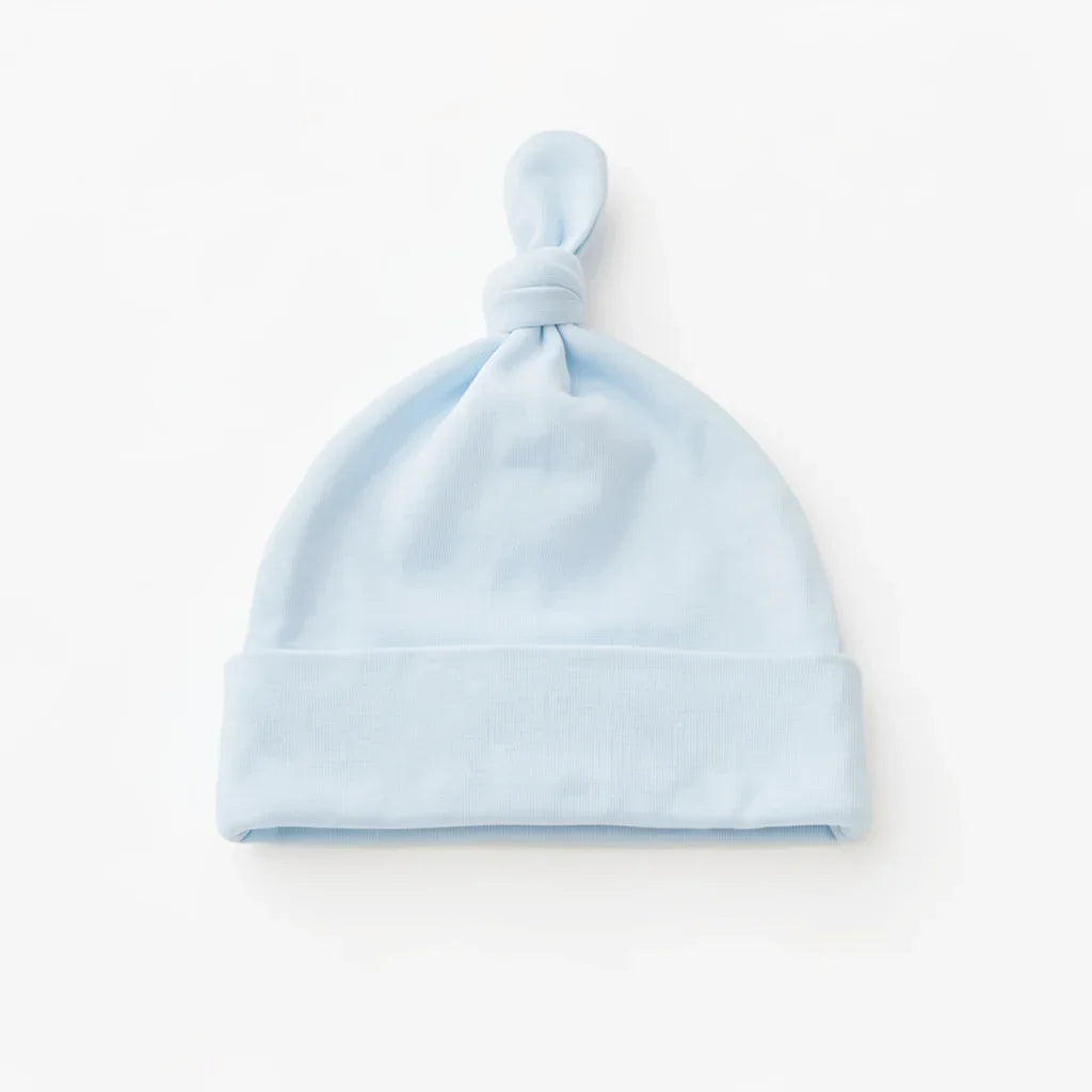 Solid Color Bamboo Knotted Hat