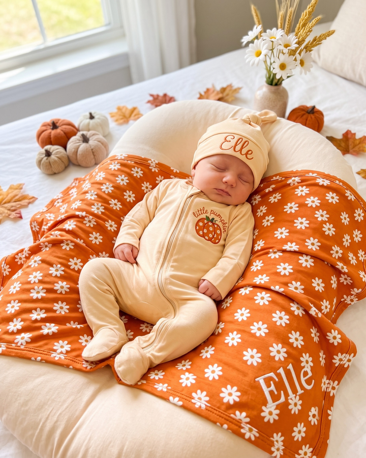 Gerippte Babykleidung mit individuellem Foto - Weich &amp; Skizzenhaft