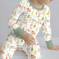 Santa's Workshop Bamboo Two Piece Long Sleeve Pajama Set