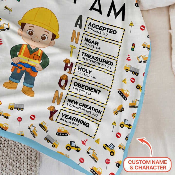 Vorlage für individuelle Kleinkinddecke