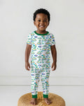 Zweiteiliges, kurzärmliges Pyjama-Set mit Marienkäfern
