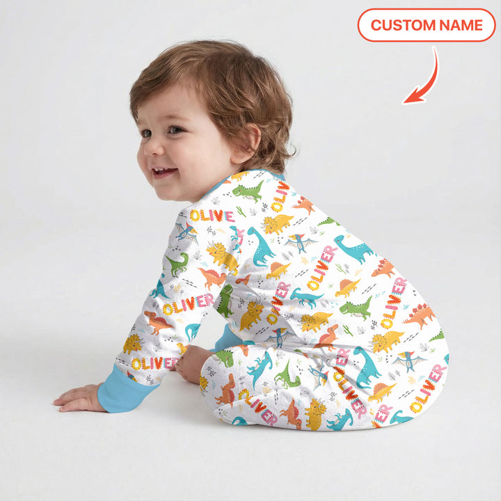 Dino Adventure Custom Name Convertible Zippy