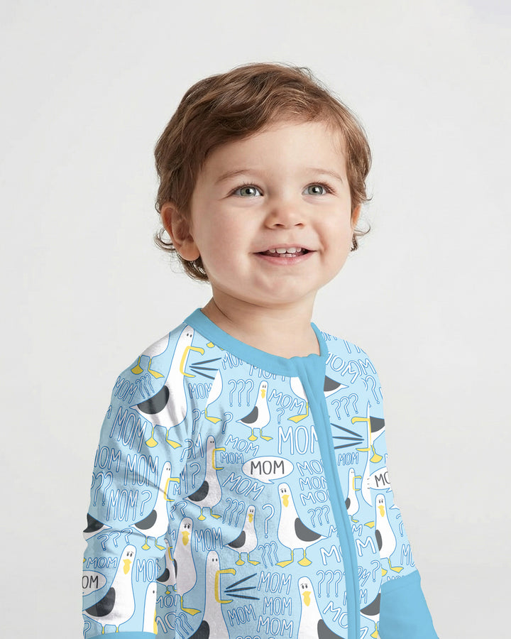 Funny Seagull MOM Convertible Zippy