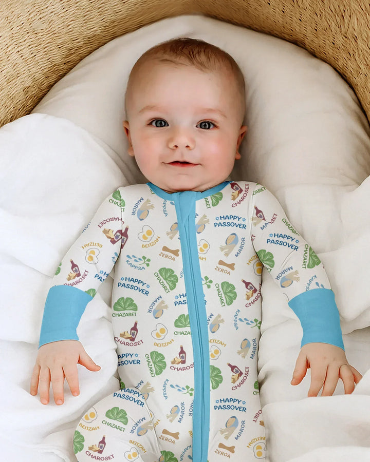 Happy Passover Matching Family Convertible Zippy