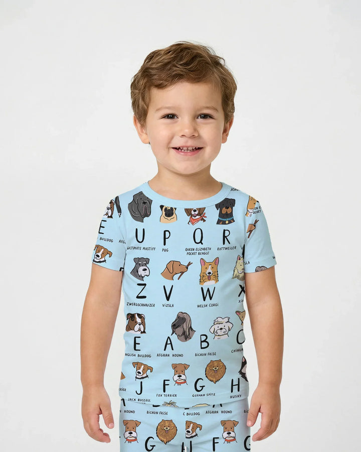 Zweiteiliges, kurzärmliges Pyjama-Set mit Marienkäfern