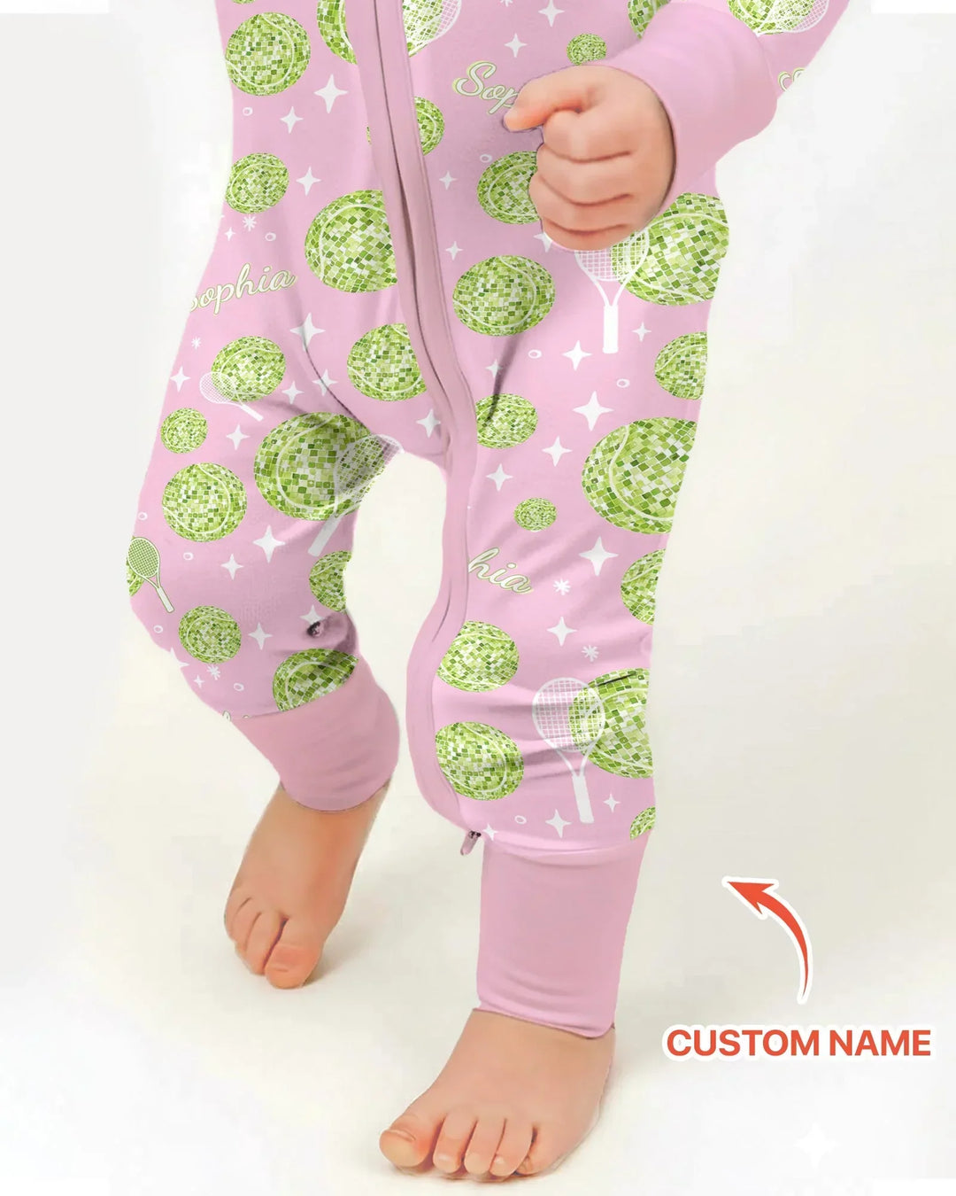 Tennis Disco Girl Party Matching Bamboo Convertible Zippy