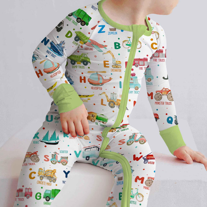 Transportation Alphabet Convertible Zippy