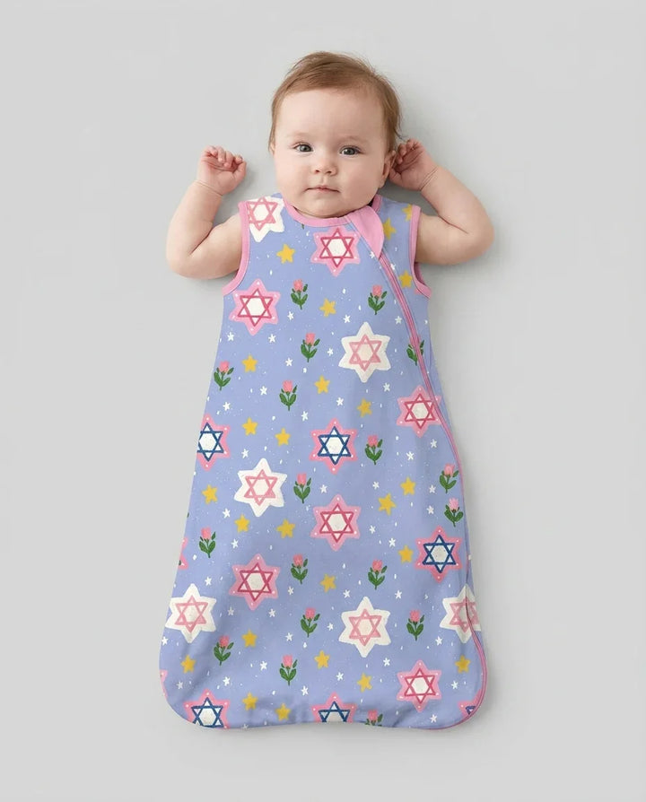 Starry Bloom Blessings Family Matching Bamboo Sleep Bag