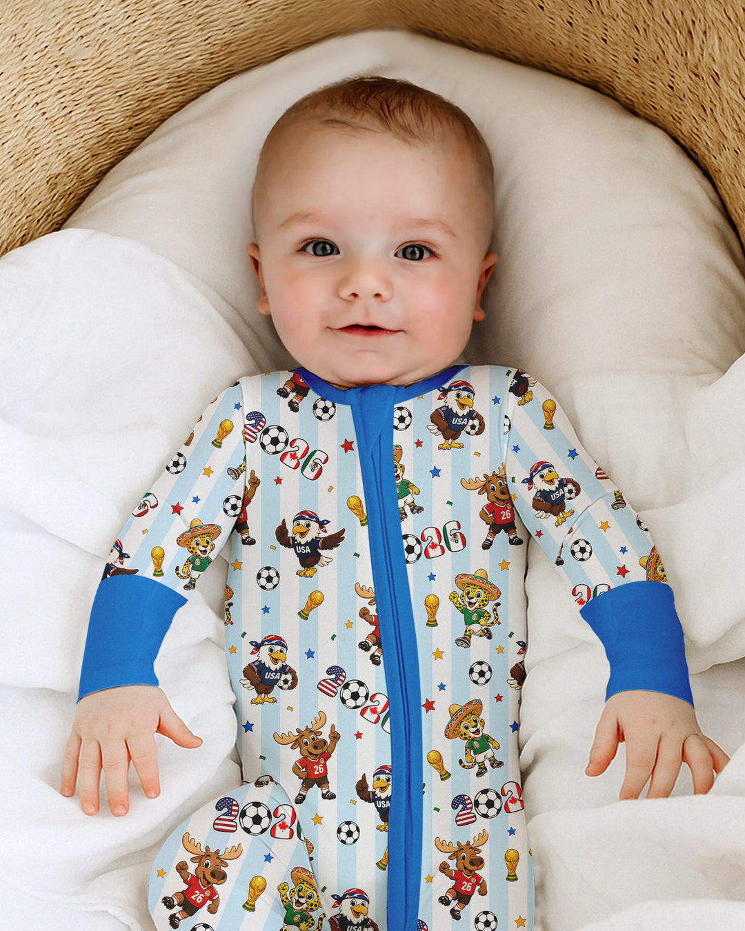 Gerippte Babykleidung mit individuellem Foto - Weich &amp; Skizzenhaft