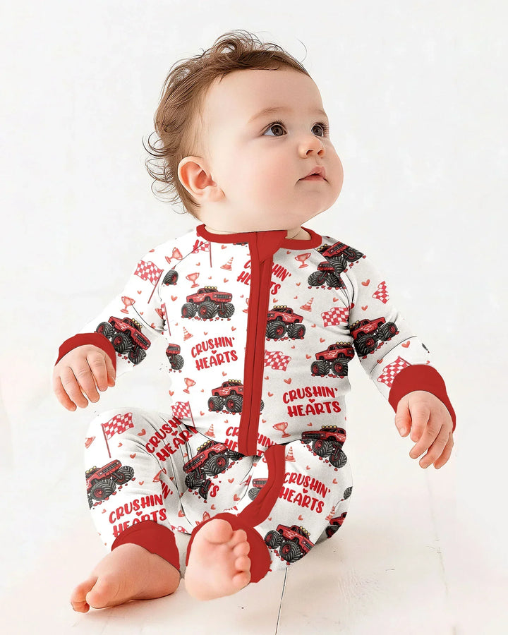 Gerippte Babykleidung mit individuellem Foto - Weich &amp; Skizzenhaft