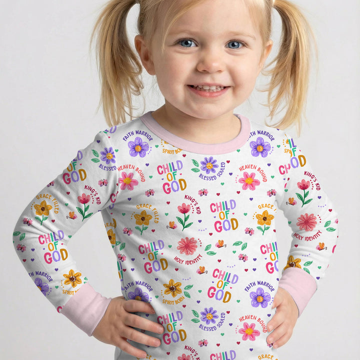 Child of God Two Piece Long Sleeve Pajama Set