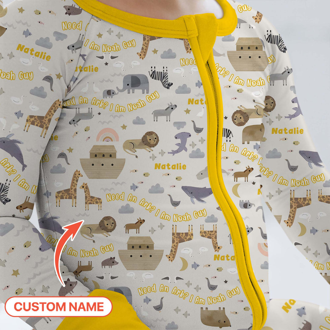 Need An Ark? I Noah Guy Custom Name Convertible Zippy