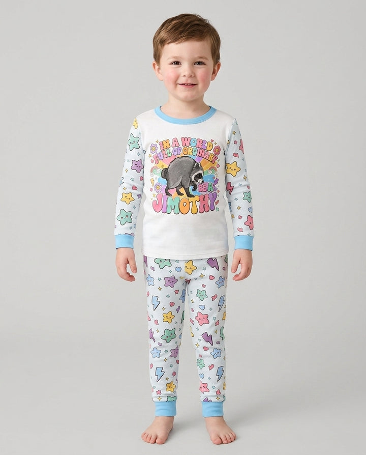 Be a Jimothy Bamboo Two Piece Long Sleeve Pajama Set