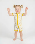 Sweat Yellow Mama Bear Shorty Zippy