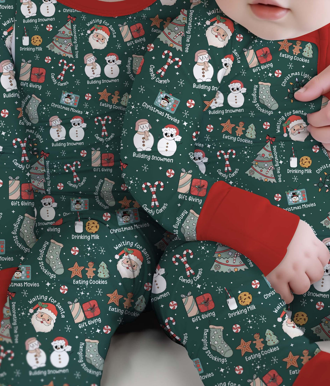 Christmas Things Two Piece Long Sleeve Pajama Set