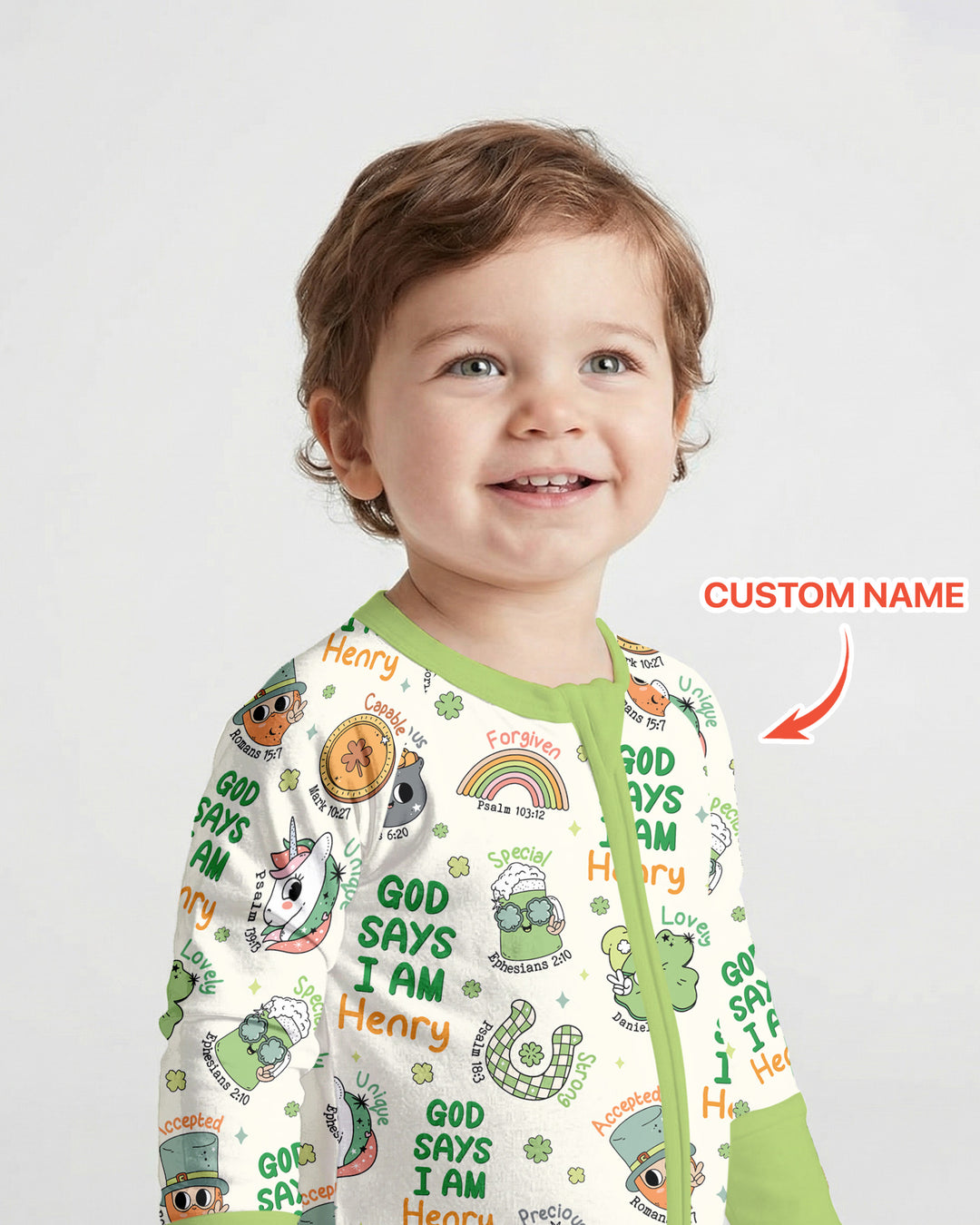 Gerippte Babykleidung mit individuellem Foto - Weich &amp; Skizzenhaft