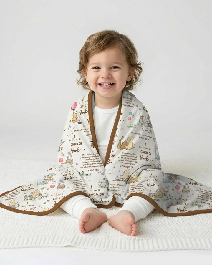 Child of God Whimsy Woodland Blanket