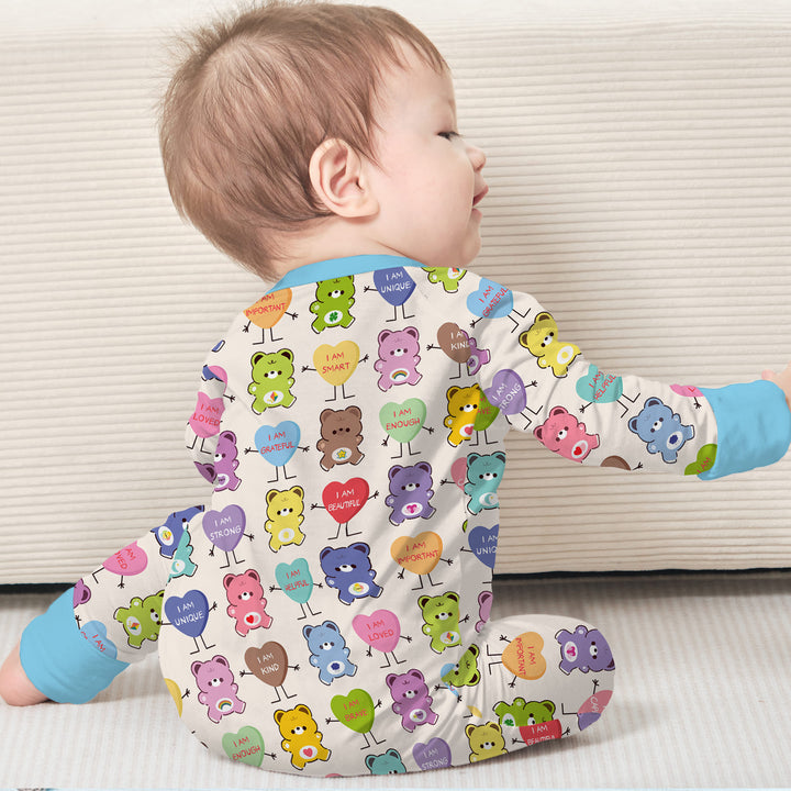 Rainbow Bears Affirmation Convertible Zippy