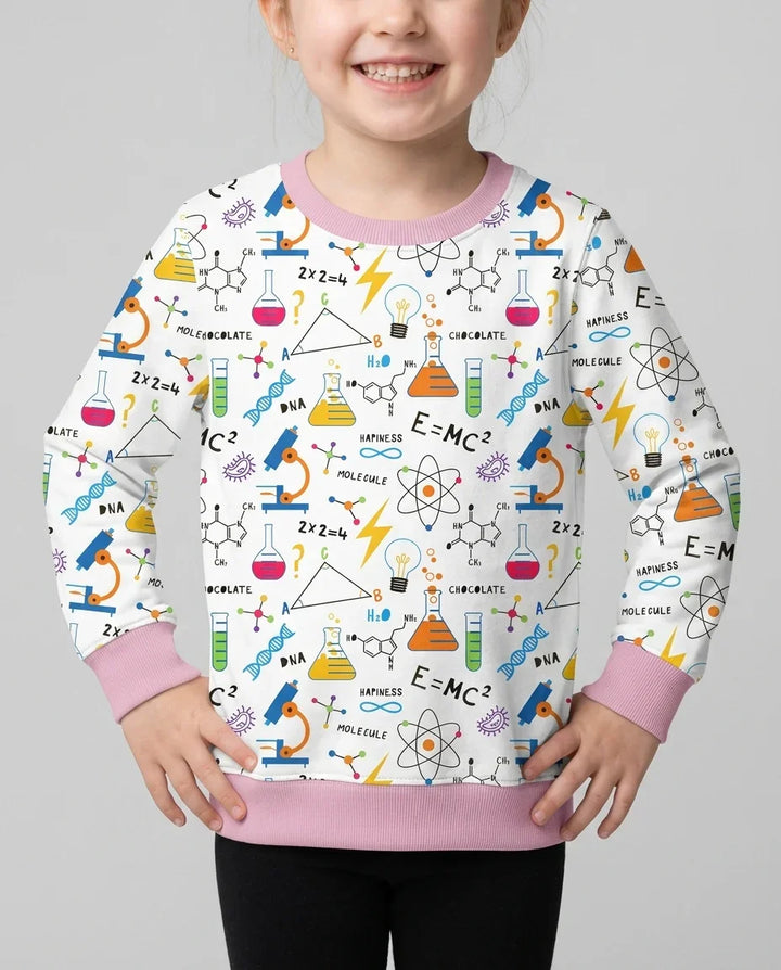 Science Explorer Family Matching Bamboo Crewneck Sweatshirt