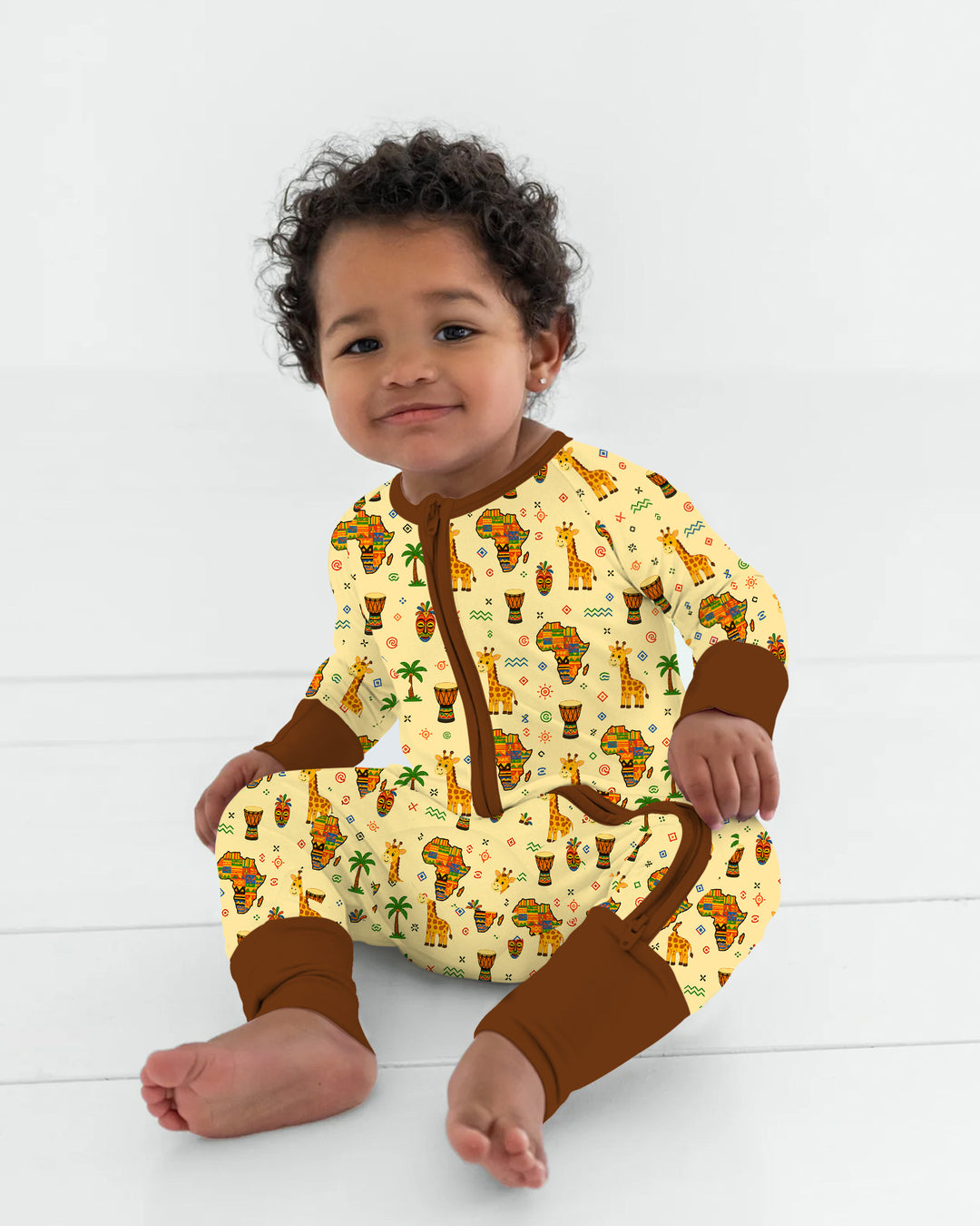 African Culture Bamboo Convertible Zippy