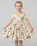 Vorlage Bambus Twirl Kleid